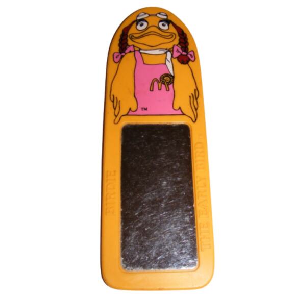 1985 McDonalds Birdie The Early Bird Mirror Happy Meal Toy - Picture 1 of 2